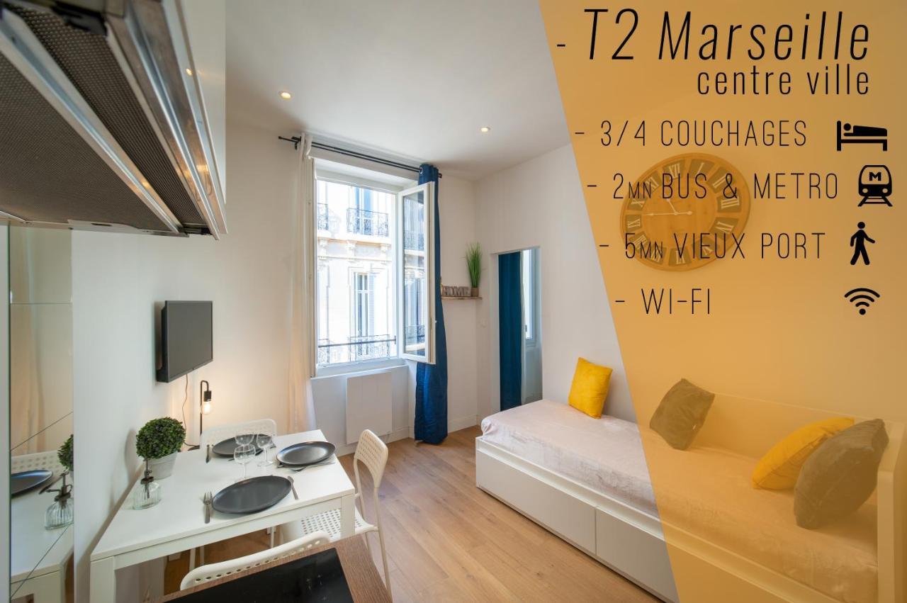 Appartement Au Coeur De Marseille Vieux Port Exterior photo